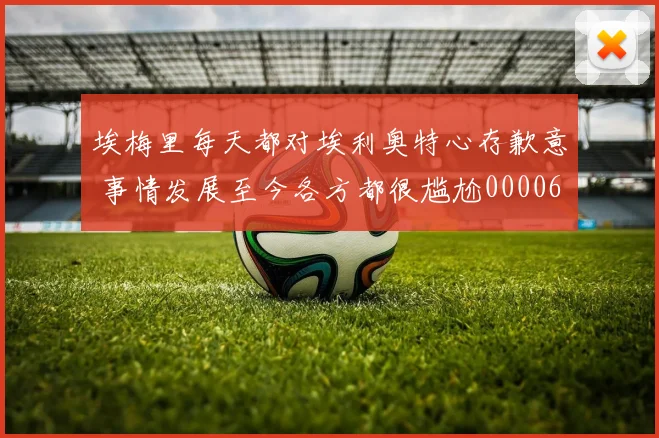 埃梅里每天都对埃利奥特心存歉意 事情发展至今各方都很尴尬0000644