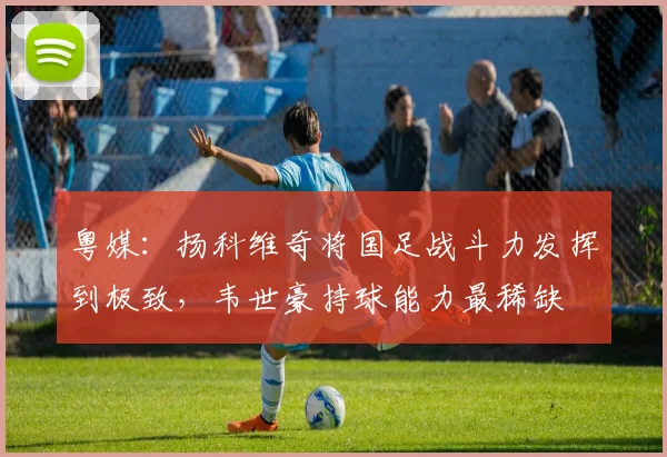 粤媒：扬科维奇将国足战斗力发挥到极致，韦世豪持球能力最稀缺